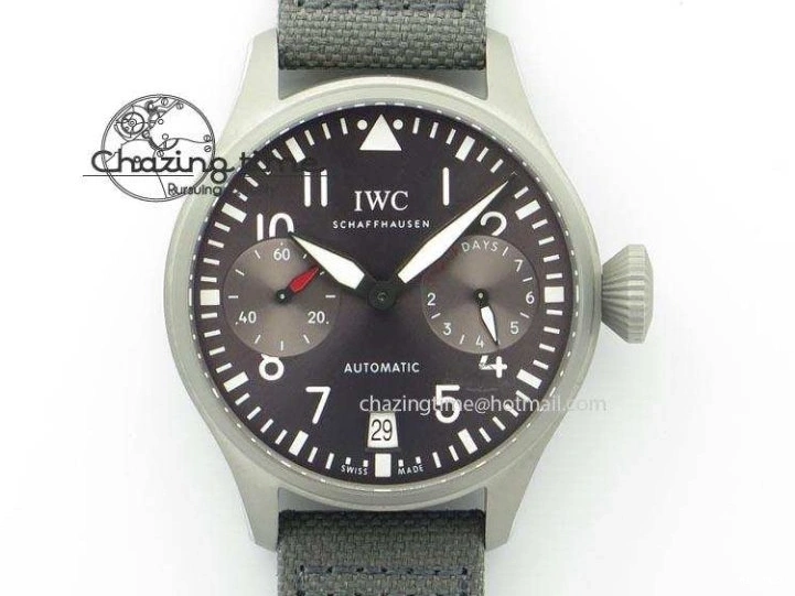 MIROTIME 0109 SunProtective Big Pilot Real PR IW500910 “Patrouille Suisse” ZF 1:1 Best Edition On Gray Nylon Strap 7278